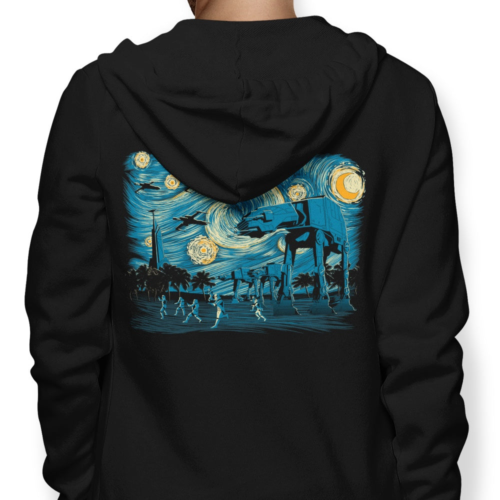 Starry Scarif - Adult & Kids T-Shirts, Sweatshirts & Hoodies apparel design preview 1