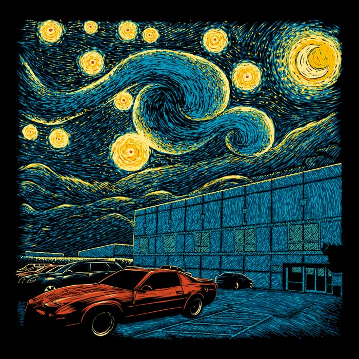 Starry Scranton Women's Apparel - Adult & Kids T-Shirts, Sweatshirts & Hoodies apparel design preview 2