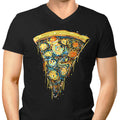 Starry Slice Men's V-Neck - Adult & Kids T-Shirts, Sweatshirts & Hoodies apparel design preview 1