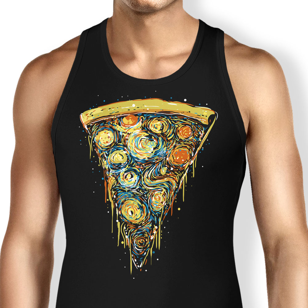 Starry Slice Tank Top - Adult & Kids T-Shirts, Sweatshirts & Hoodies apparel design preview 1
