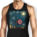 Starry Soldier Tank Top - Adult & Kids T-Shirts, Sweatshirts & Hoodies apparel design preview 1