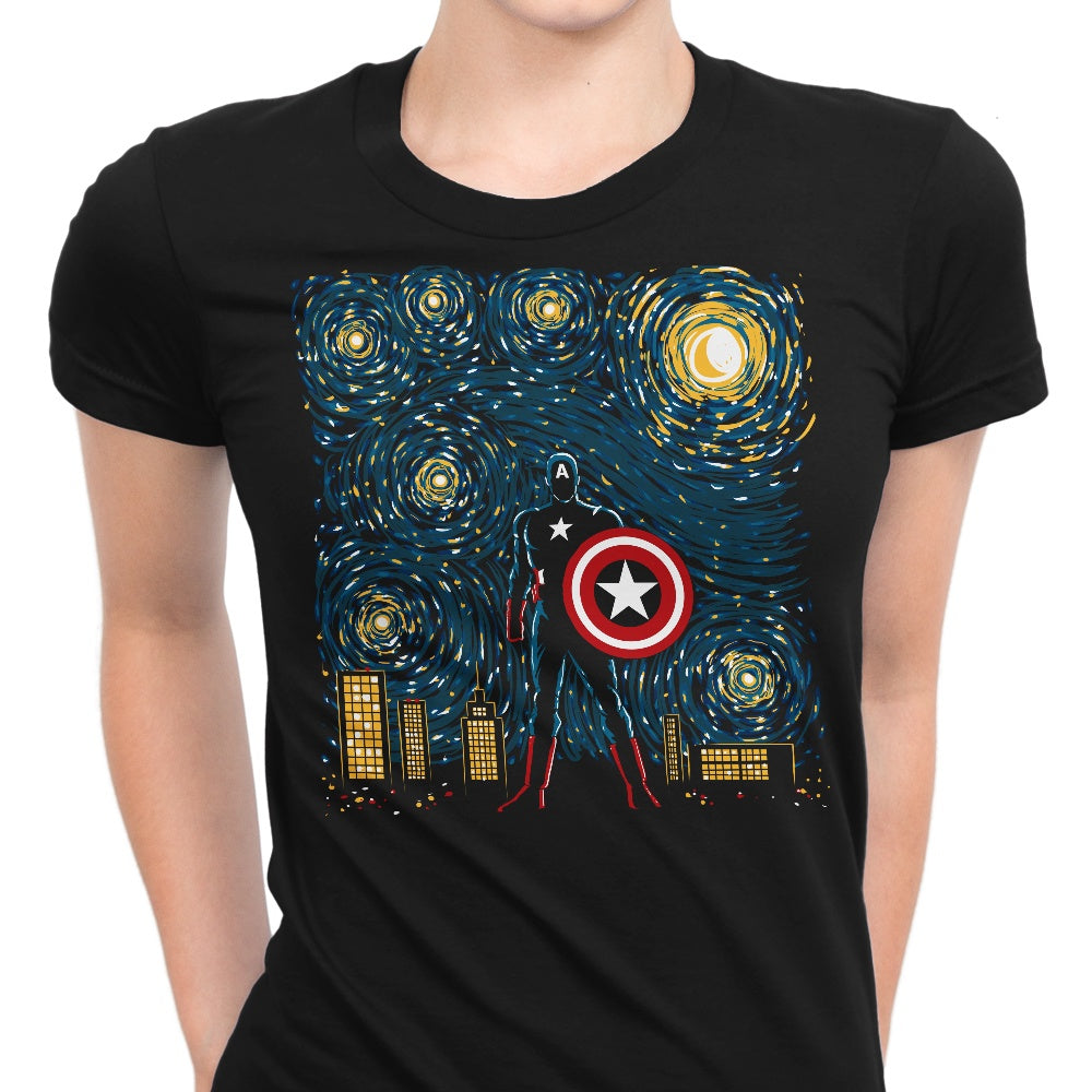 Starry Soldier Women's Apparel - Adult & Kids T-Shirts, Sweatshirts & Hoodies apparel design preview 1