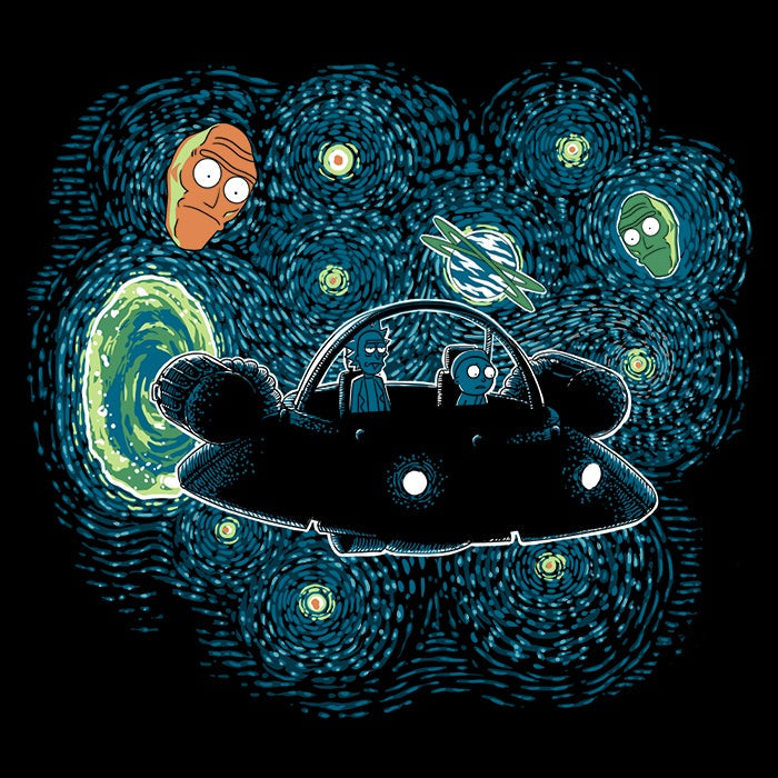 Starry Space Women's Apparel - Adult & Kids T-Shirts, Sweatshirts & Hoodies apparel design preview 2
