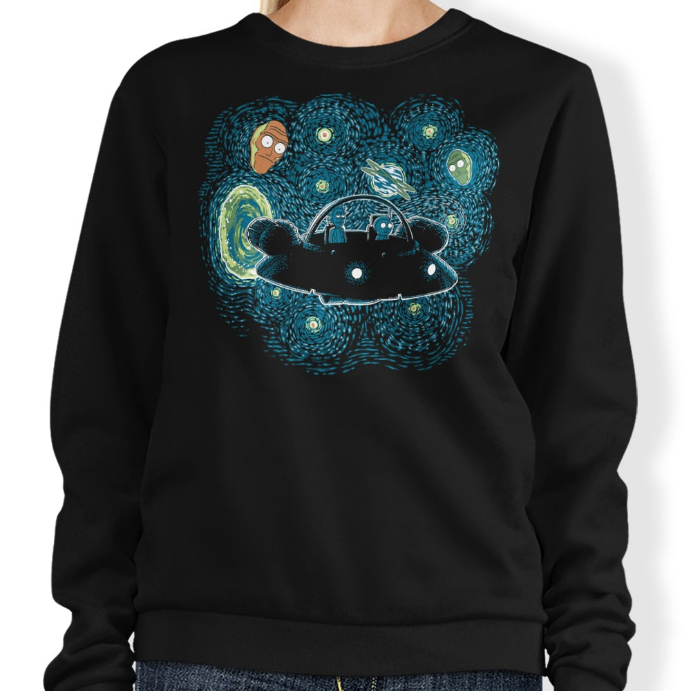 Starry Space - Adult & Kids T-Shirts, Sweatshirts & Hoodies apparel design preview 1