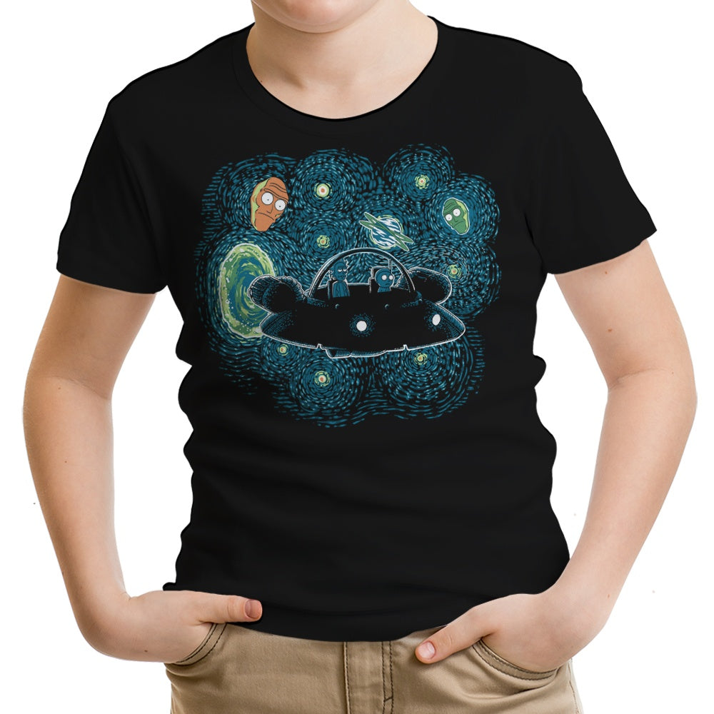 Starry Space Youth Apparel - Adult & Kids T-Shirts, Sweatshirts & Hoodies apparel design preview 1