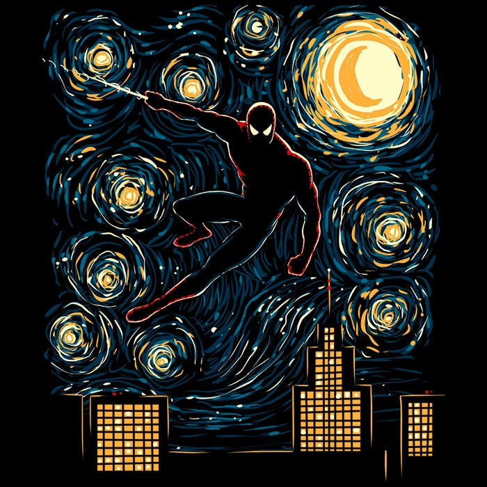 Starry Spider Women's Apparel - Adult & Kids T-Shirts, Sweatshirts & Hoodies apparel design preview 2