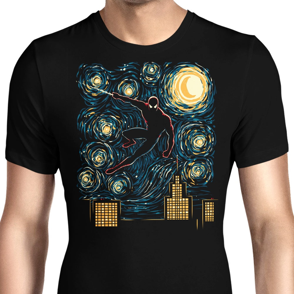 Starry Spider Men's Apparel - Adult & Kids T-Shirts, Sweatshirts & Hoodies apparel design preview 1