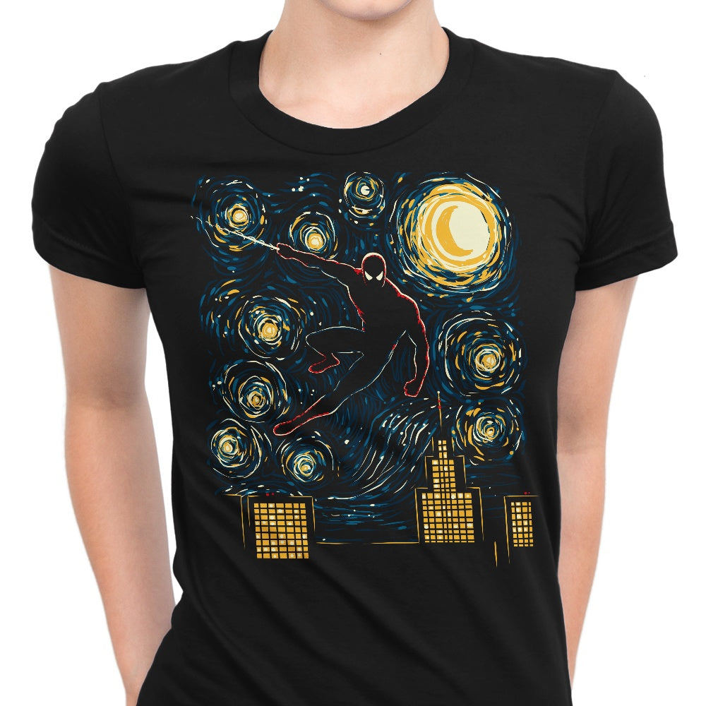 Starry Spider Women's Apparel - Adult & Kids T-Shirts, Sweatshirts & Hoodies apparel design preview 1