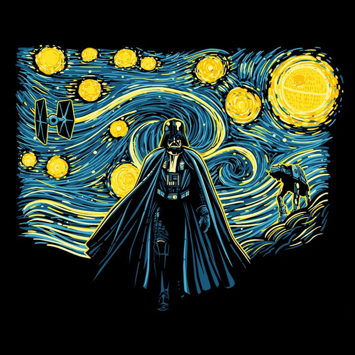 Starry Vader Men's Apparel - Adult & Kids T-Shirts, Sweatshirts & Hoodies apparel design preview 2