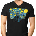 Starry Vader Men's V-Neck - Adult & Kids T-Shirts, Sweatshirts & Hoodies apparel design preview 1