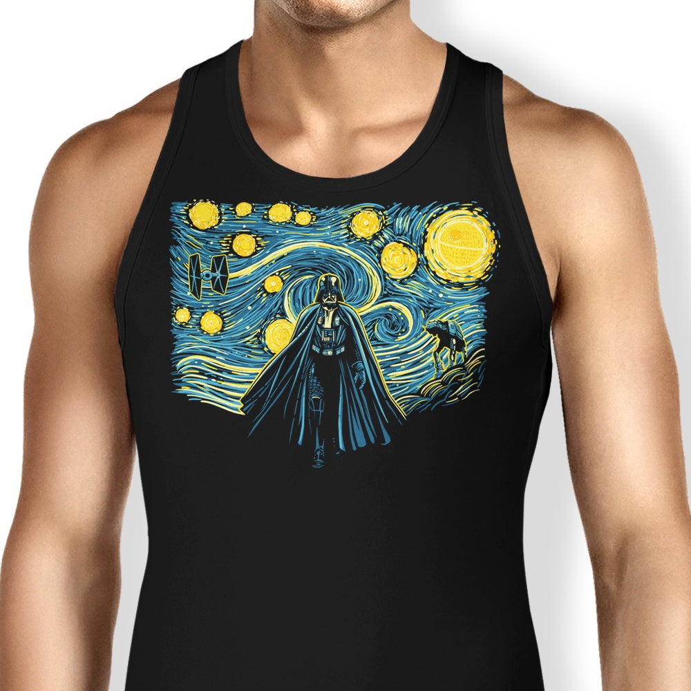 Starry Vader Tank Top - Adult & Kids T-Shirts, Sweatshirts & Hoodies apparel design preview 1