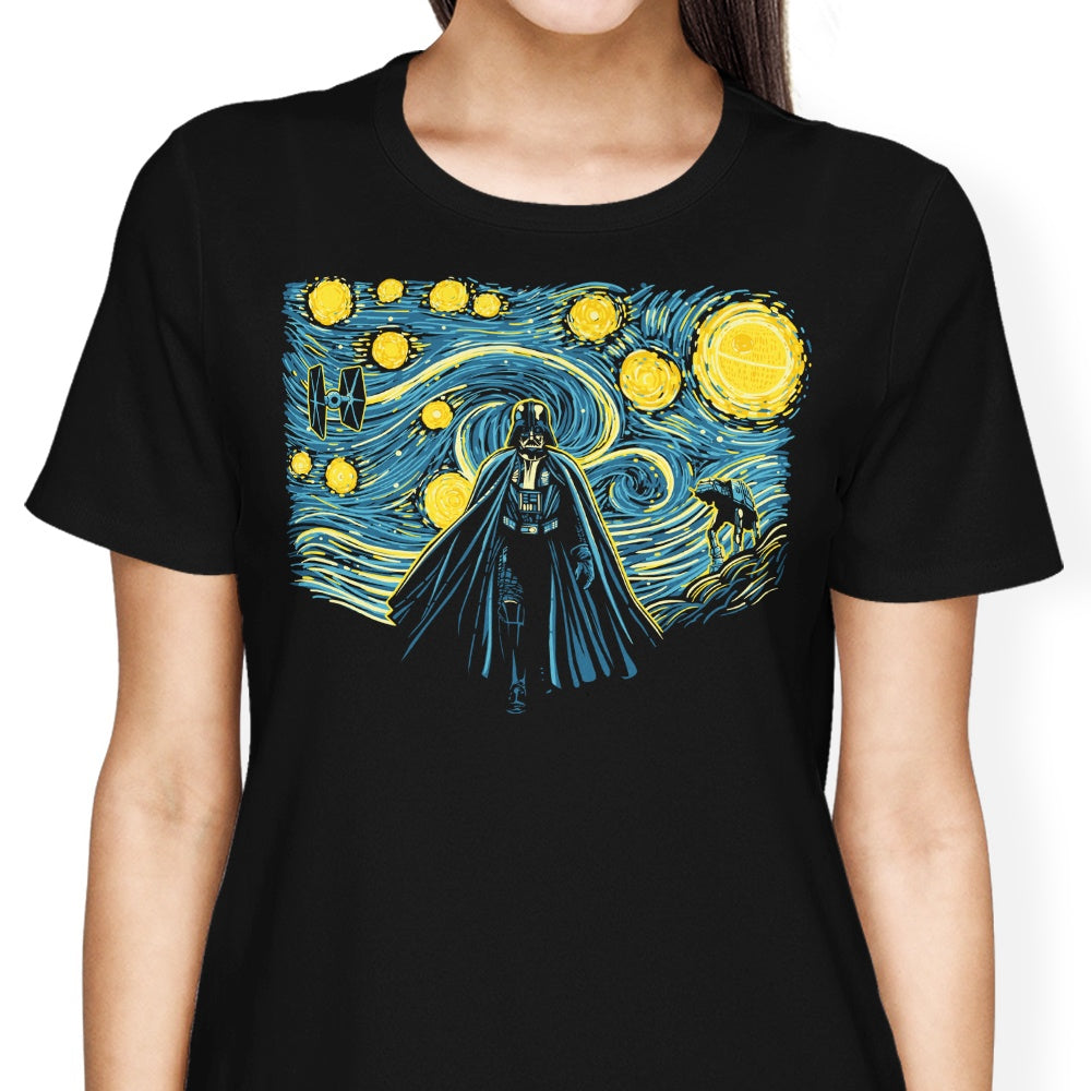 Starry Vader Women's Apparel - Adult & Kids T-Shirts, Sweatshirts & Hoodies apparel design preview 1