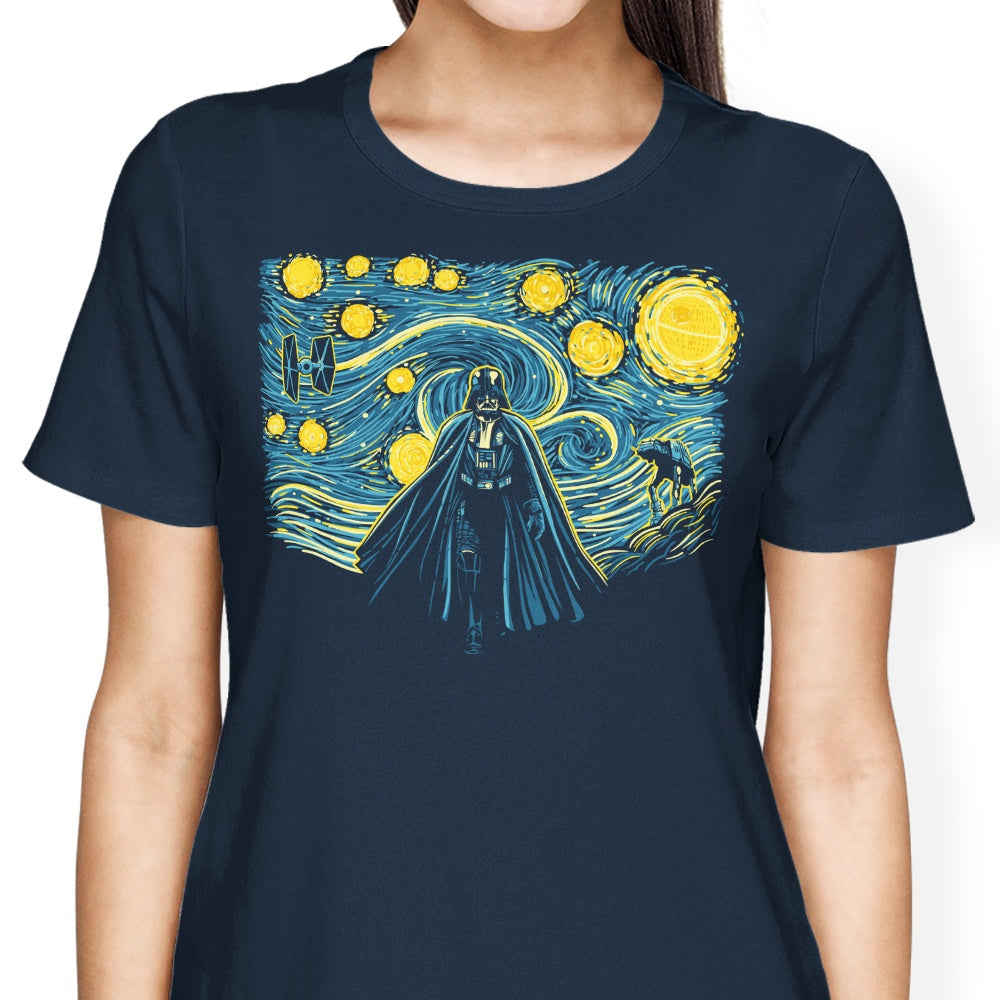 Starry Vader Women's Apparel - Adult & Kids T-Shirts, Sweatshirts & Hoodies apparel design preview 2
