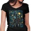 Starry Way Women's V-Neck - Adult & Kids T-Shirts, Sweatshirts & Hoodies apparel design preview 1