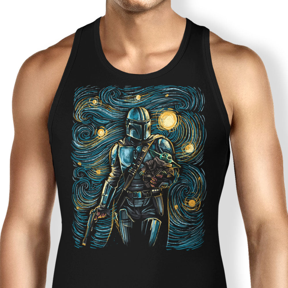 Starry Way Tank Top - Adult & Kids T-Shirts, Sweatshirts & Hoodies apparel design preview 1
