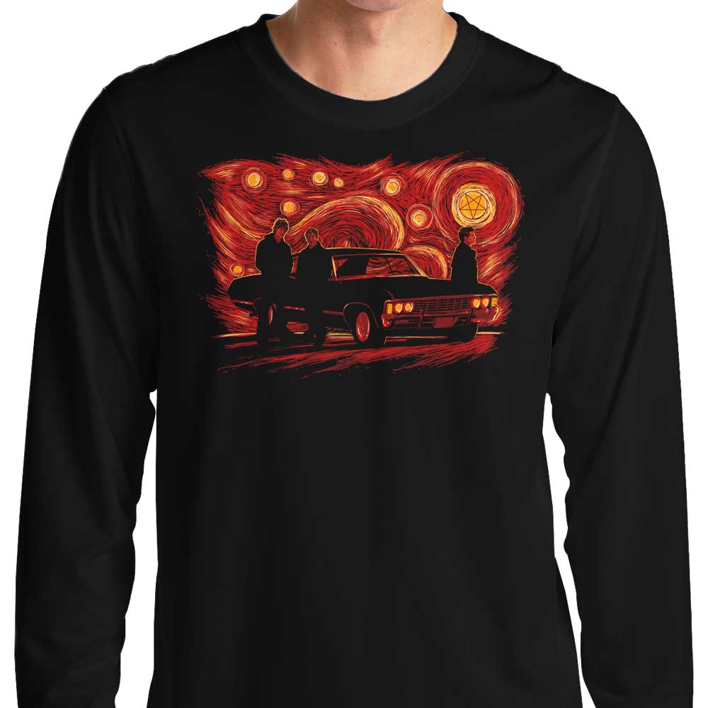 Starry Winchesters (Alt) - Adult & Kids T-Shirts, Sweatshirts & Hoodies apparel design preview 1