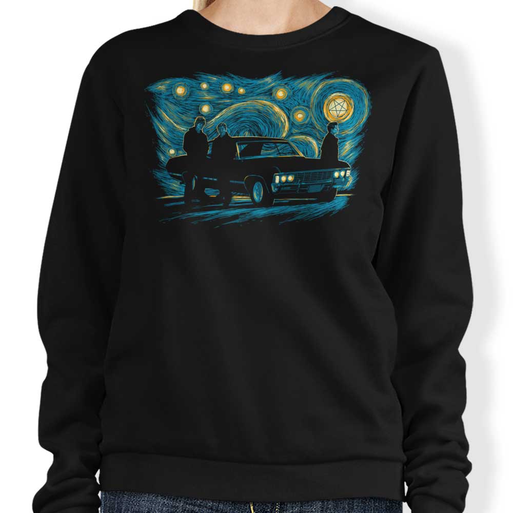 Starry Winchesters - Adult & Kids T-Shirts, Sweatshirts & Hoodies apparel design preview 1