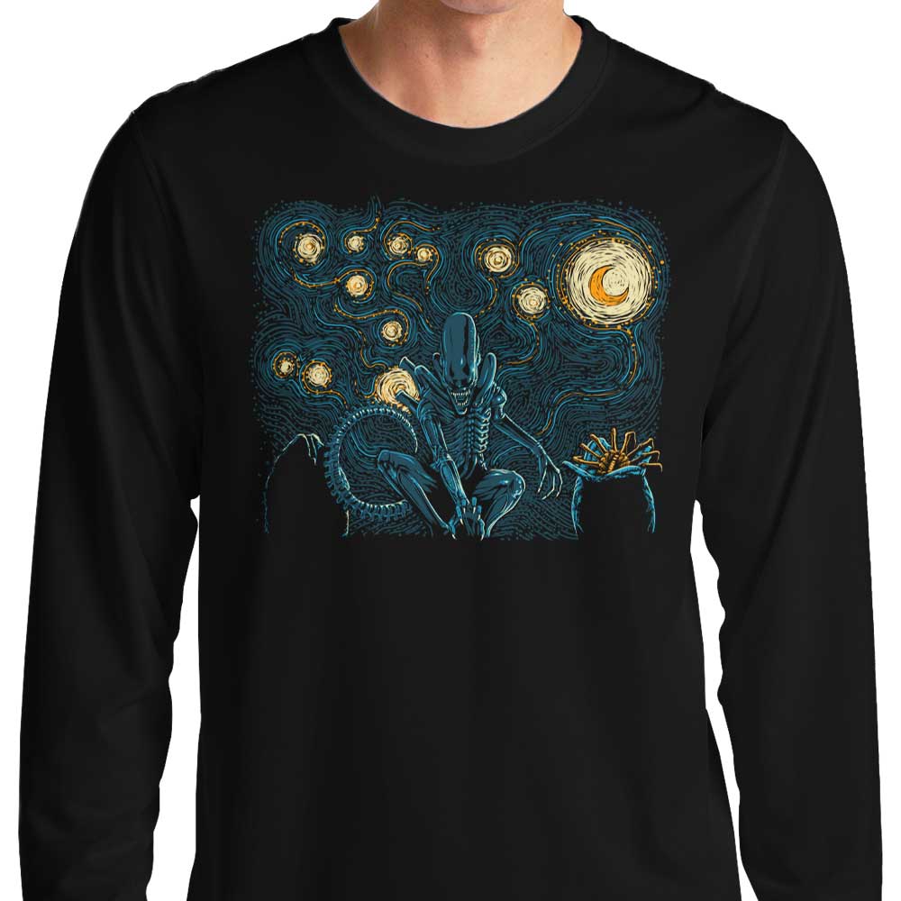 Starry Xenomorph - Adult & Kids T-Shirts, Sweatshirts & Hoodies apparel design preview 1