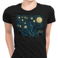 Starry Xenomorph Women's Apparel - Adult & Kids T-Shirts, Sweatshirts & Hoodies apparel design preview 1