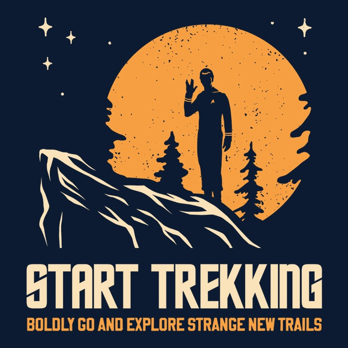 Start Trekking Men's Apparel - Adult & Kids T-Shirts, Sweatshirts & Hoodies apparel design preview 2