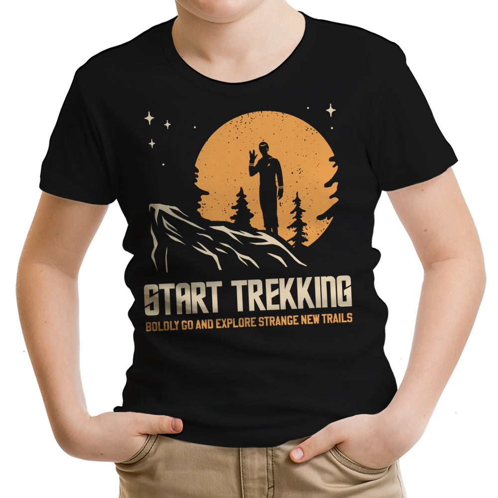 Start Trekking Youth Apparel - Adult & Kids T-Shirts, Sweatshirts & Hoodies apparel design preview 2