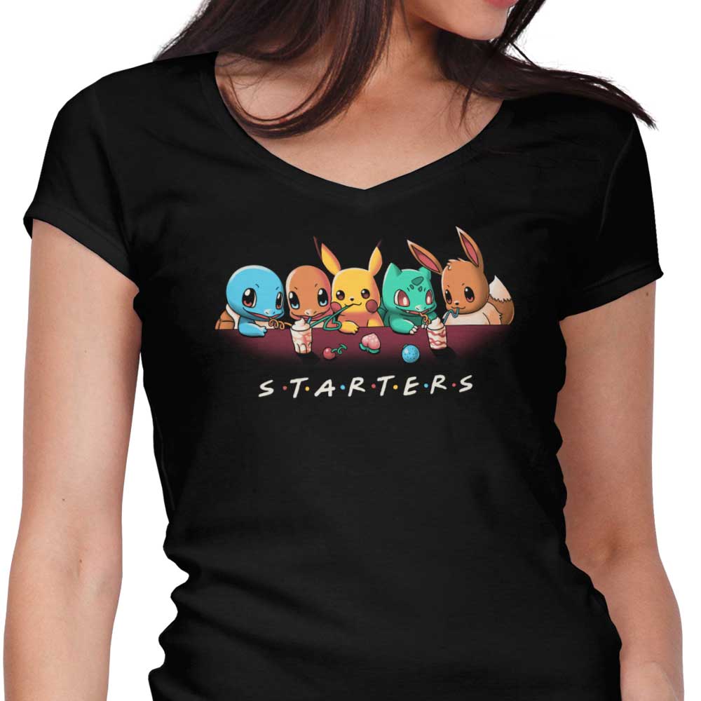 Starters Women's V-Neck - Adult & Kids T-Shirts, Sweatshirts & Hoodies apparel design preview 1
