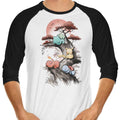 Starters Under the Sun 3/4 Sleeve Raglan - Adult & Kids T-Shirts, Sweatshirts & Hoodies apparel design preview 1
