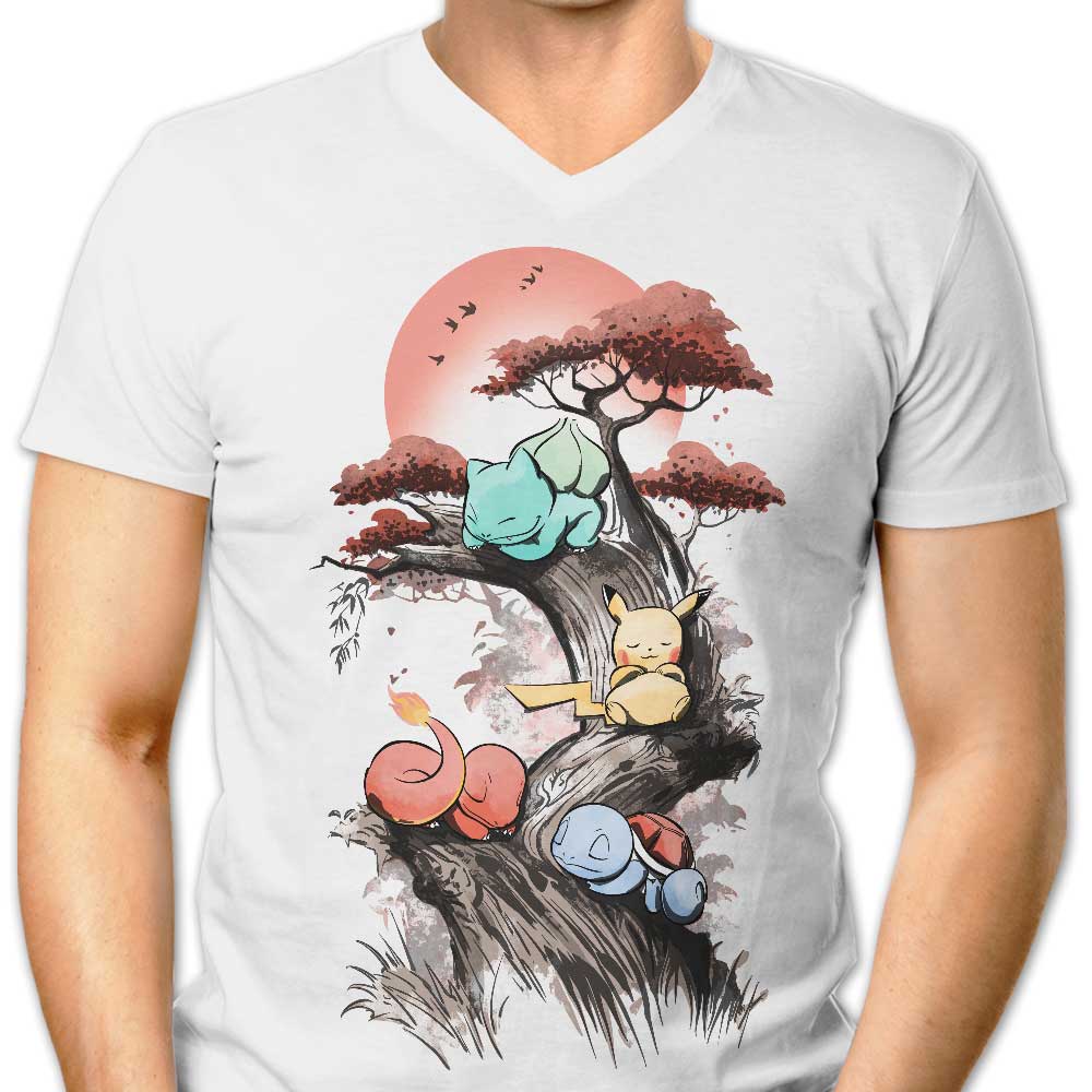 Starters Under the Sun Men's V-Neck - Adult & Kids T-Shirts, Sweatshirts & Hoodies apparel design preview 1