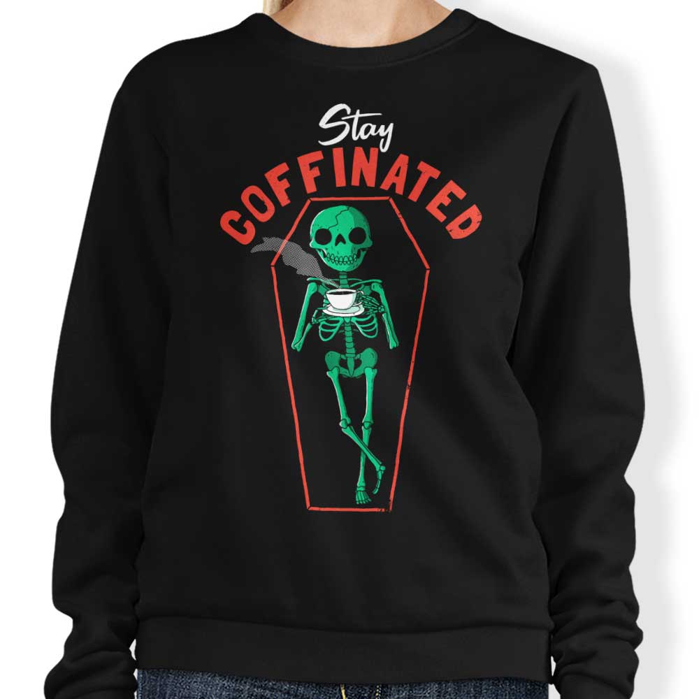 Stay Coffinated - Adult & Kids T-Shirts, Sweatshirts & Hoodies apparel design preview 1