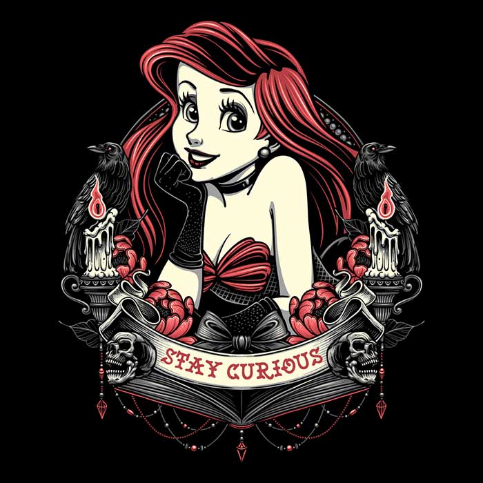 Stay Curious Coasters - Adult & Kids T-Shirts, Sweatshirts & Hoodies apparel design preview 1