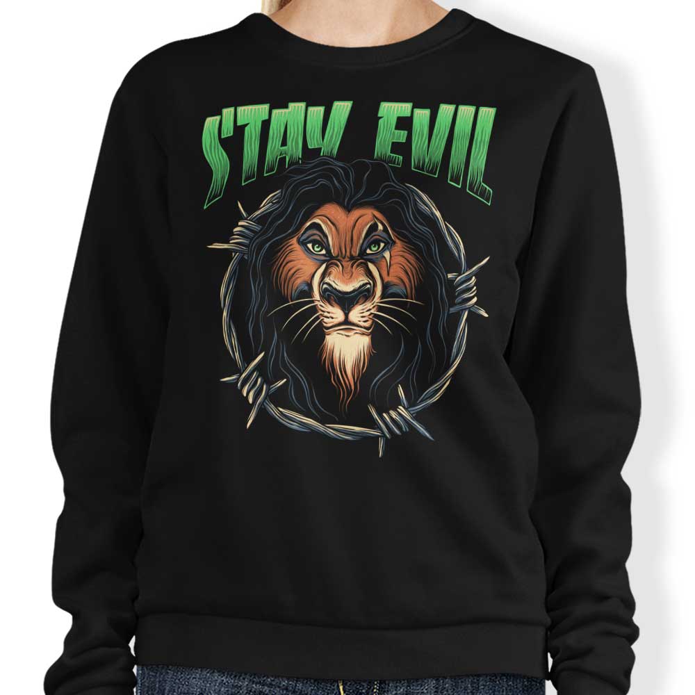 Stay Evil - Adult & Kids T-Shirts, Sweatshirts & Hoodies apparel design preview 1