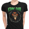 Stay Evil Women's Apparel - Adult & Kids T-Shirts, Sweatshirts & Hoodies apparel design preview 1