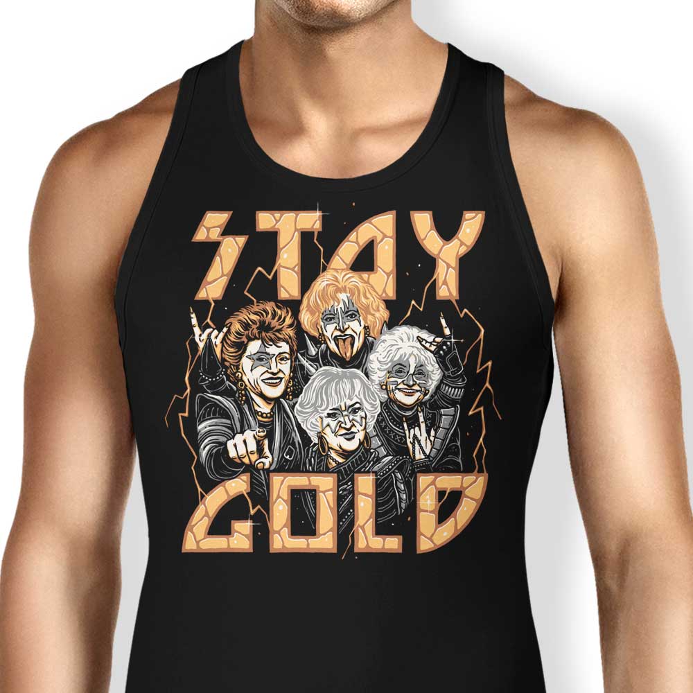 Stay Gold Tank Top - Adult & Kids T-Shirts, Sweatshirts & Hoodies apparel design preview 1