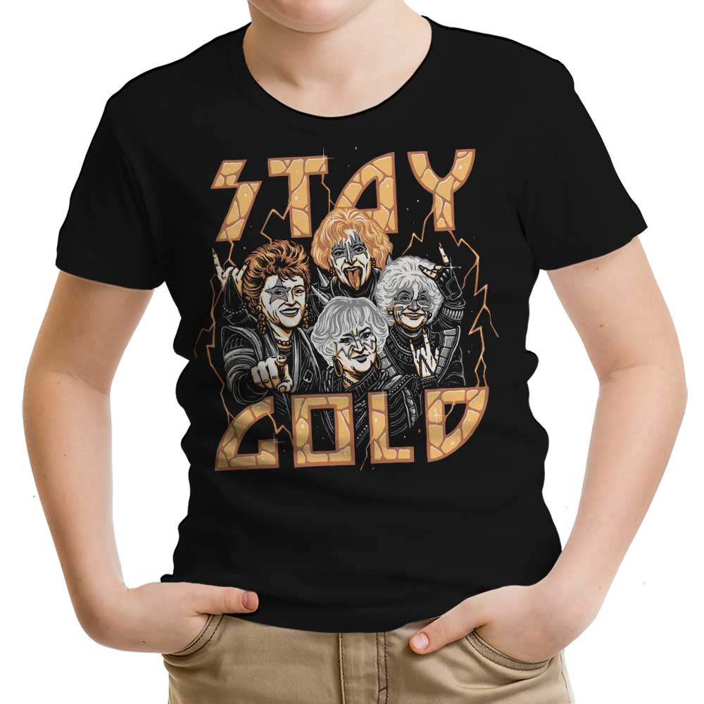 Stay Gold Youth Apparel - Adult & Kids T-Shirts, Sweatshirts & Hoodies apparel design preview 1