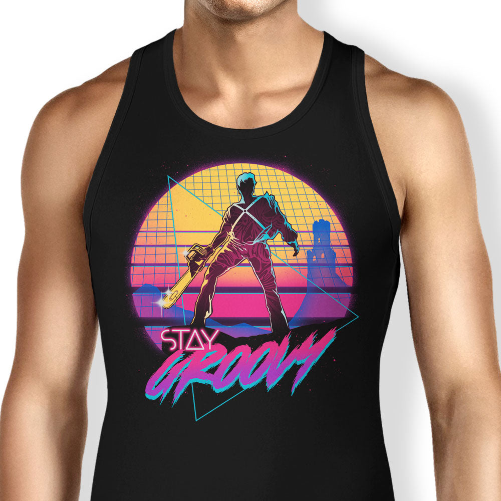 Stay Groovy Tank Top - Adult & Kids T-Shirts, Sweatshirts & Hoodies apparel design preview 1
