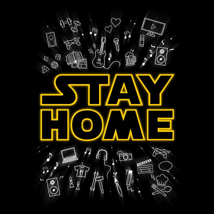 Stay Home Men's Apparel - Adult & Kids T-Shirts, Sweatshirts & Hoodies apparel design preview 2