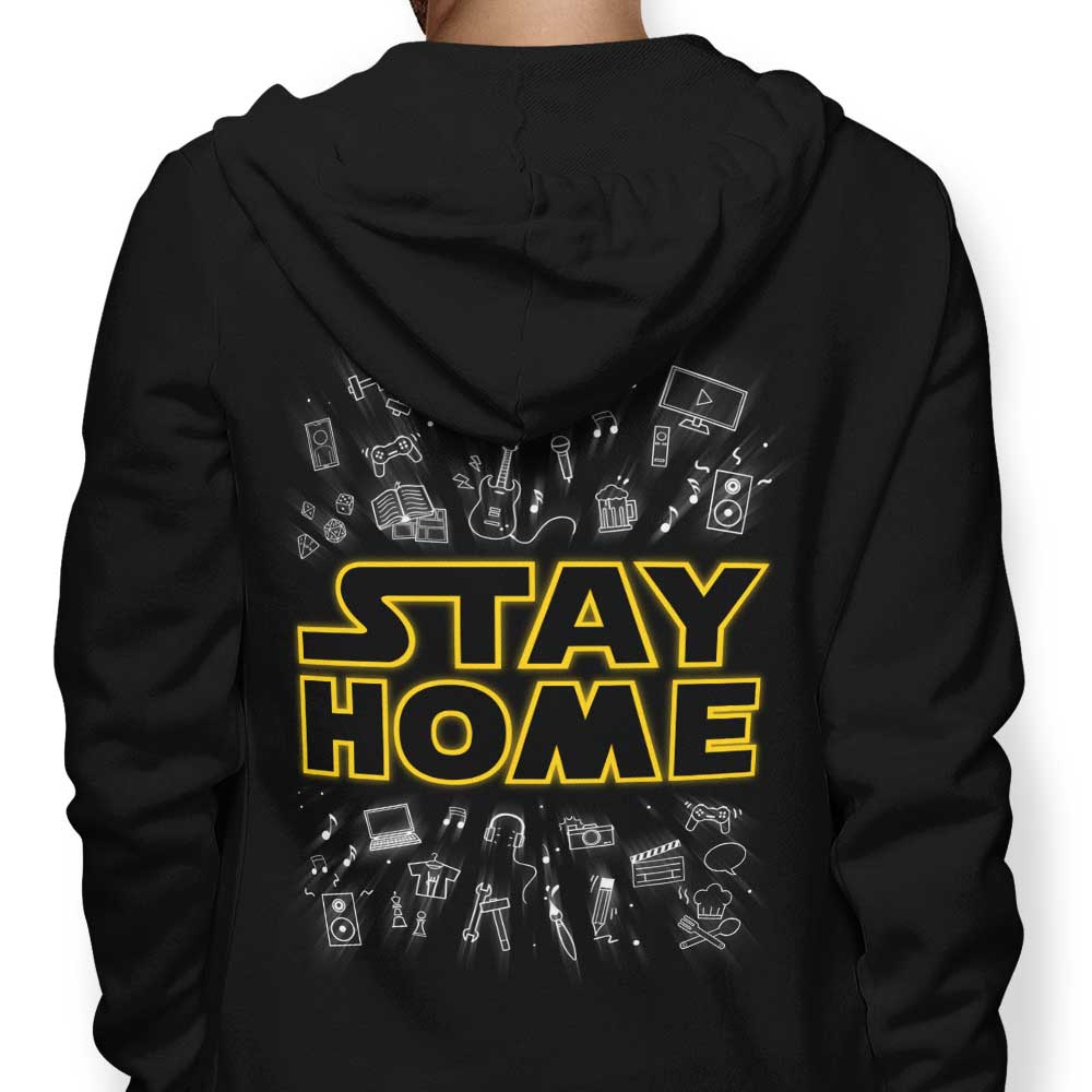 Stay Home - Adult & Kids T-Shirts, Sweatshirts & Hoodies apparel design preview 1