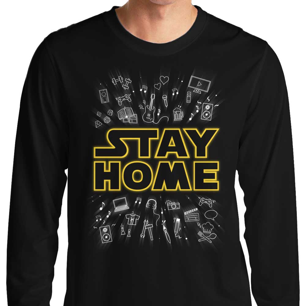 Stay Home - Adult & Kids T-Shirts, Sweatshirts & Hoodies apparel design preview 1
