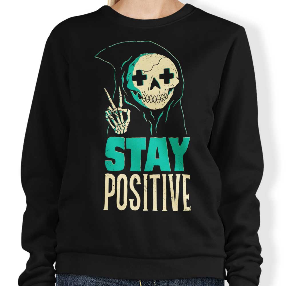 Stay Positive - Adult & Kids T-Shirts, Sweatshirts & Hoodies apparel design preview 1
