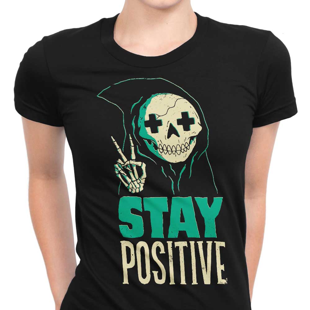 Stay Positive Women's Apparel - Adult & Kids T-Shirts, Sweatshirts & Hoodies apparel design preview 1