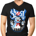 Stay Puft Men's V-Neck - Adult & Kids T-Shirts, Sweatshirts & Hoodies apparel design preview 1