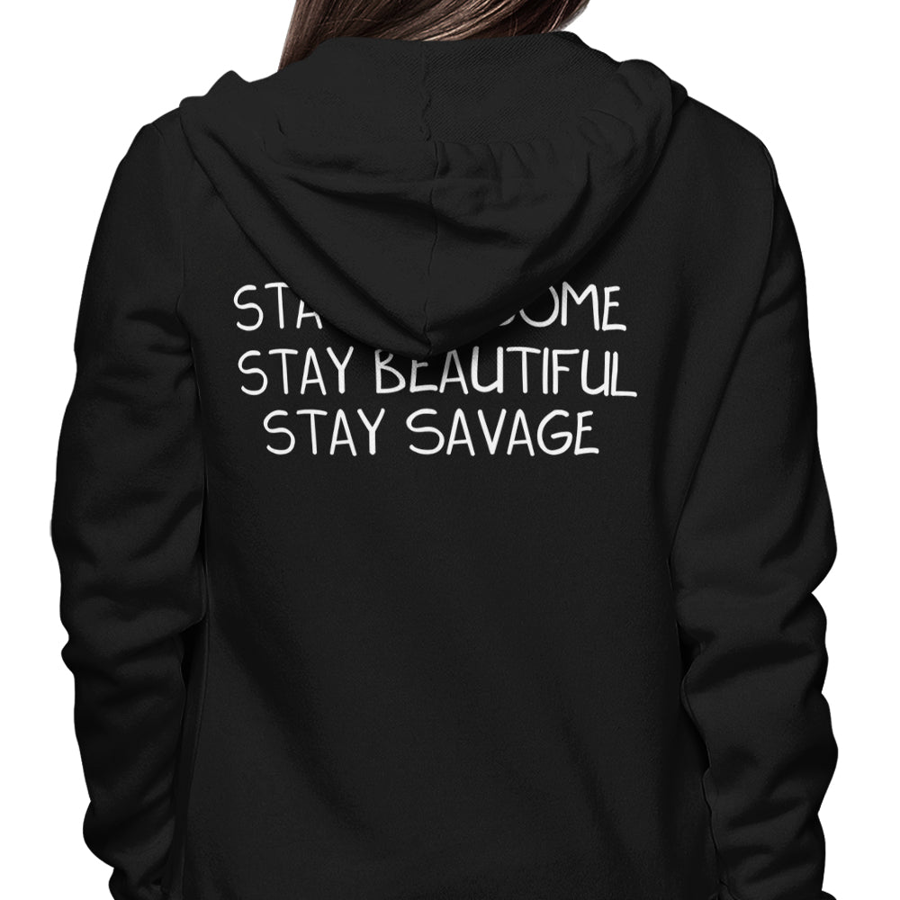 Stay Savage (Alt) - Adult & Kids T-Shirts, Sweatshirts & Hoodies apparel design preview 1
