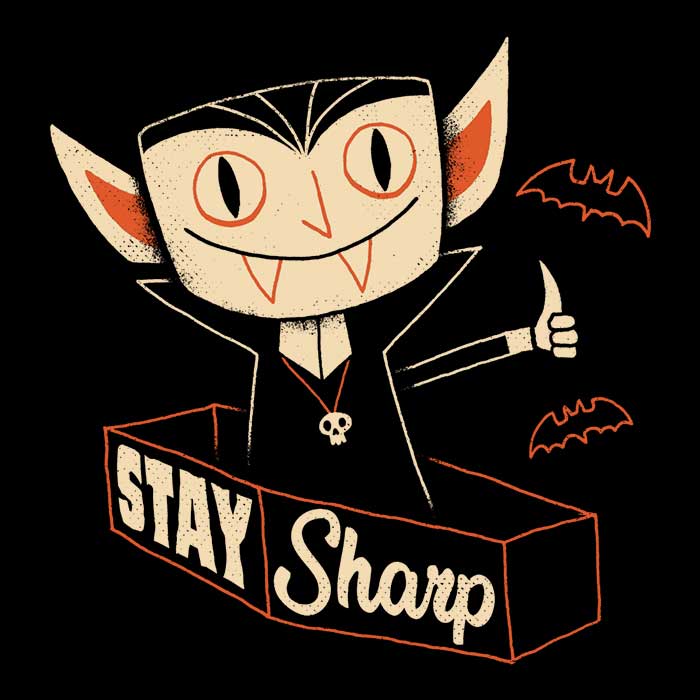 Stay Sharp Men's Apparel - Adult & Kids T-Shirts, Sweatshirts & Hoodies apparel design preview 2