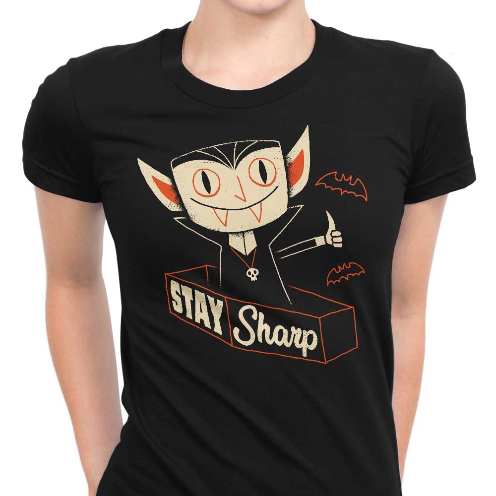Stay Sharp Women's Apparel - Adult & Kids T-Shirts, Sweatshirts & Hoodies apparel design preview 1