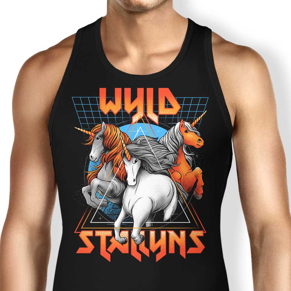 Stay Wyld Tank Top - Adult & Kids T-Shirts, Sweatshirts & Hoodies apparel design preview 1