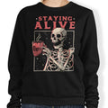 Staying Alive - Adult & Kids T-Shirts, Sweatshirts & Hoodies apparel design preview 1