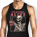 Staying Alive Tank Top - Adult & Kids T-Shirts, Sweatshirts & Hoodies apparel design preview 1