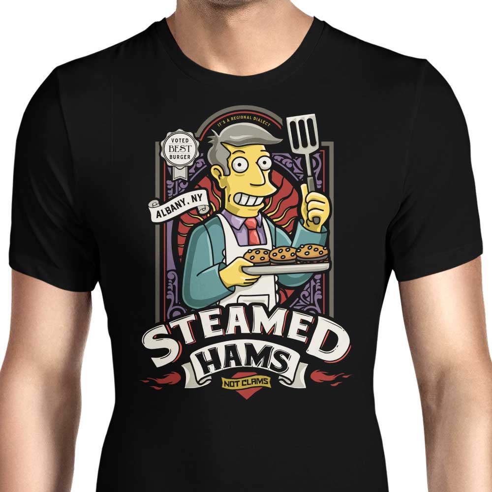 Steamed Hams Men's Apparel - Adult & Kids T-Shirts, Sweatshirts & Hoodies apparel design preview 1