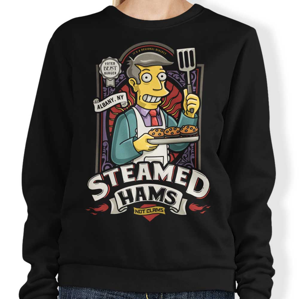 Steamed Hams - Adult & Kids T-Shirts, Sweatshirts & Hoodies apparel design preview 1