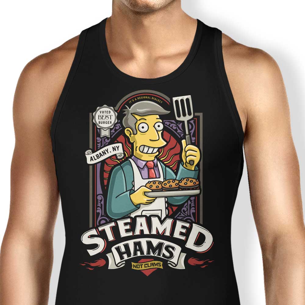 Steamed Hams Tank Top - Adult & Kids T-Shirts, Sweatshirts & Hoodies apparel design preview 1
